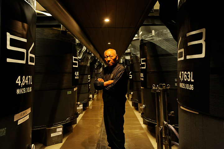A God “Noguchi Naohiko” brewer of sake of sake