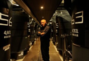 A God “Noguchi Naohiko” brewer of sake of sake