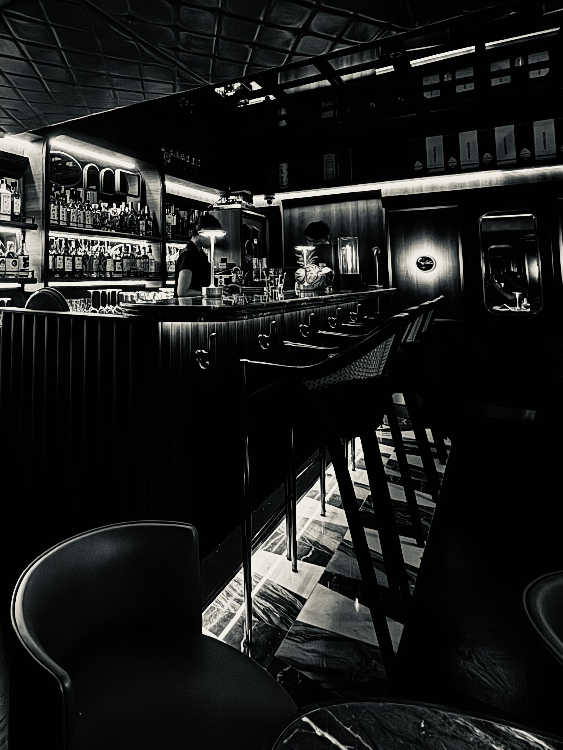 Bar interior at KOUJI ALCHEMIST