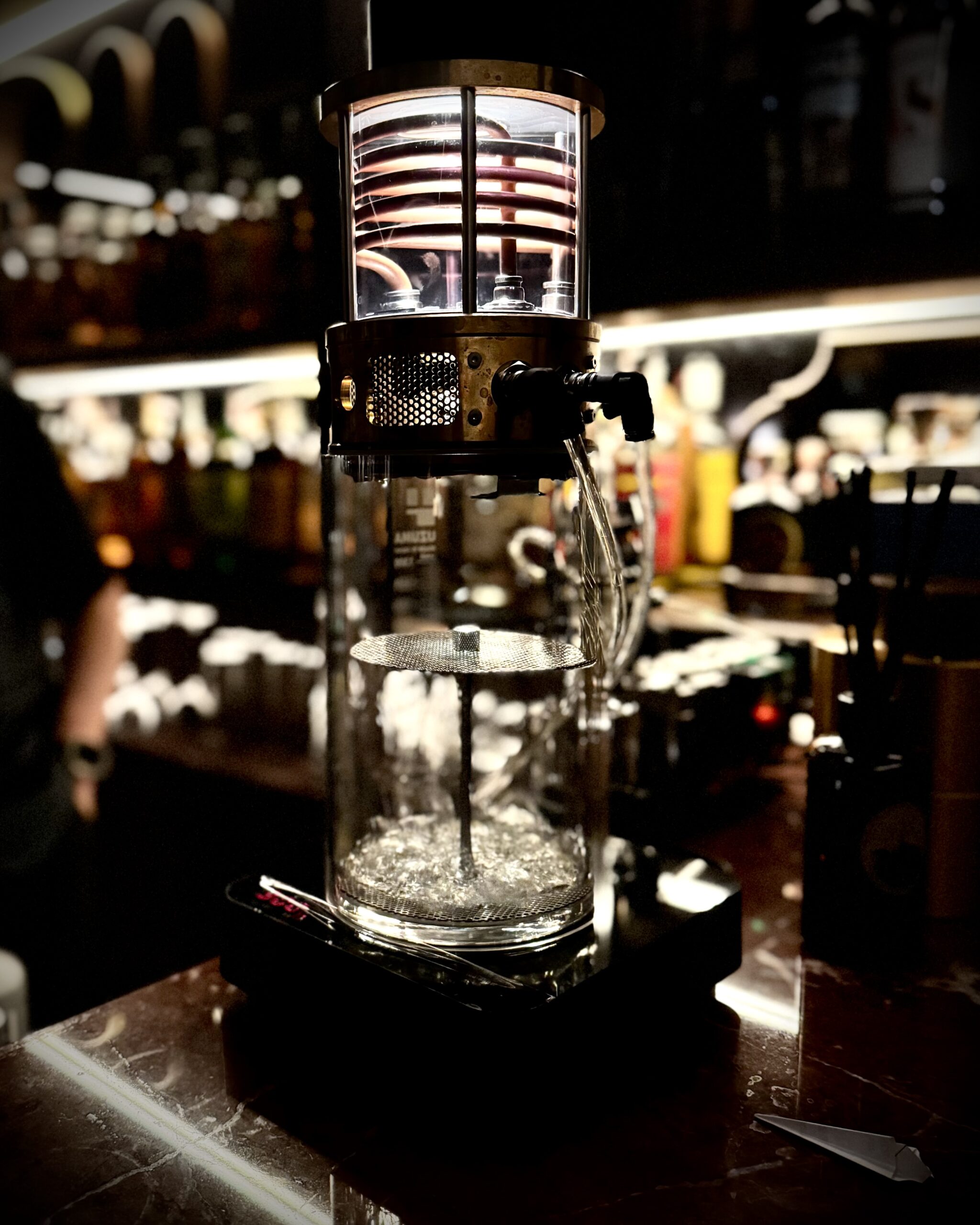 Distillation equipment at KOUJI ALCHEMIST