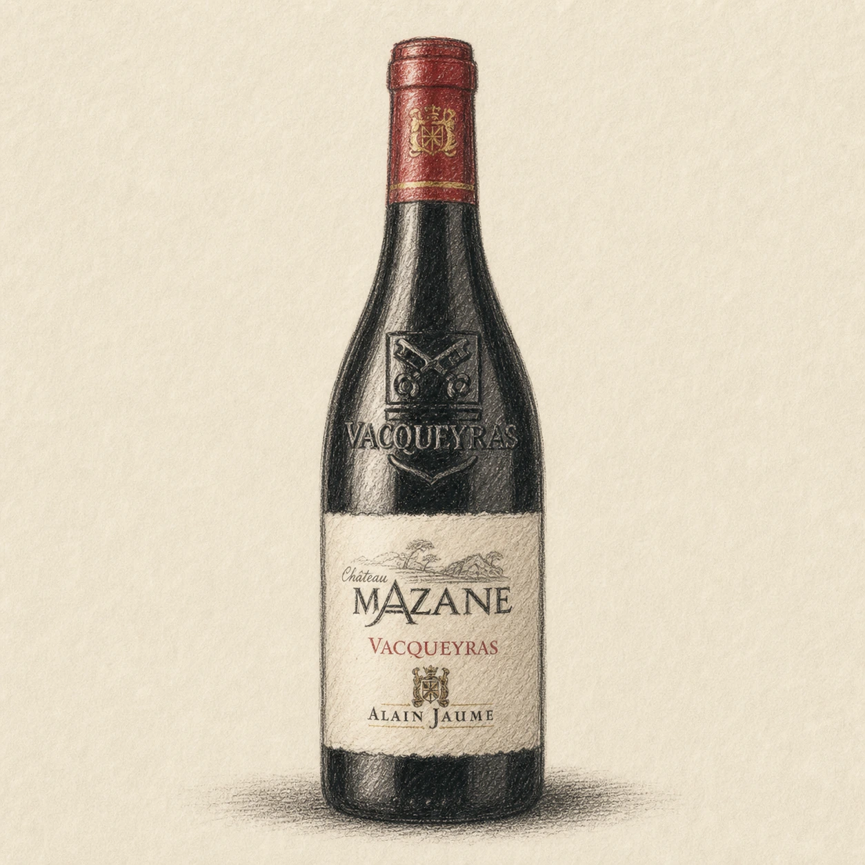 CH. MAZANE Vacqueyras 2022