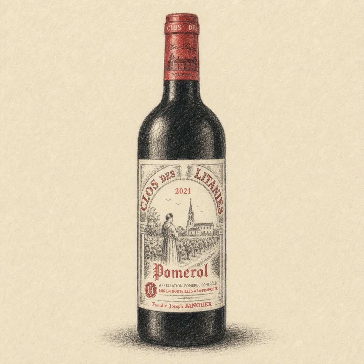 CLOS DES LITANIES Pomerol 2021