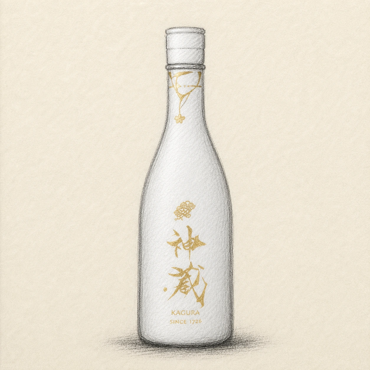 KAGURA Junmai-Daiginjo White Non-filter Genshu