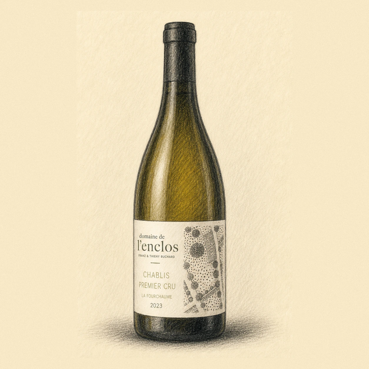 DOMAINE DE L'ENCLOS Chablis Premier Cru La Fourchaume 2023