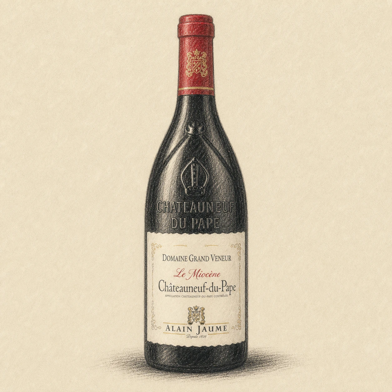 DOMAINE GRAND VENEUR Chateauneuf Du Pape Le Miocene 2021