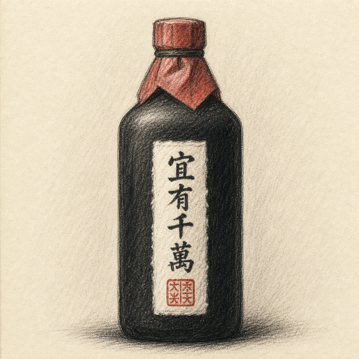 HAKKAISAN Kasu-tori Shochu Yoroshiku Senman Arubeshi