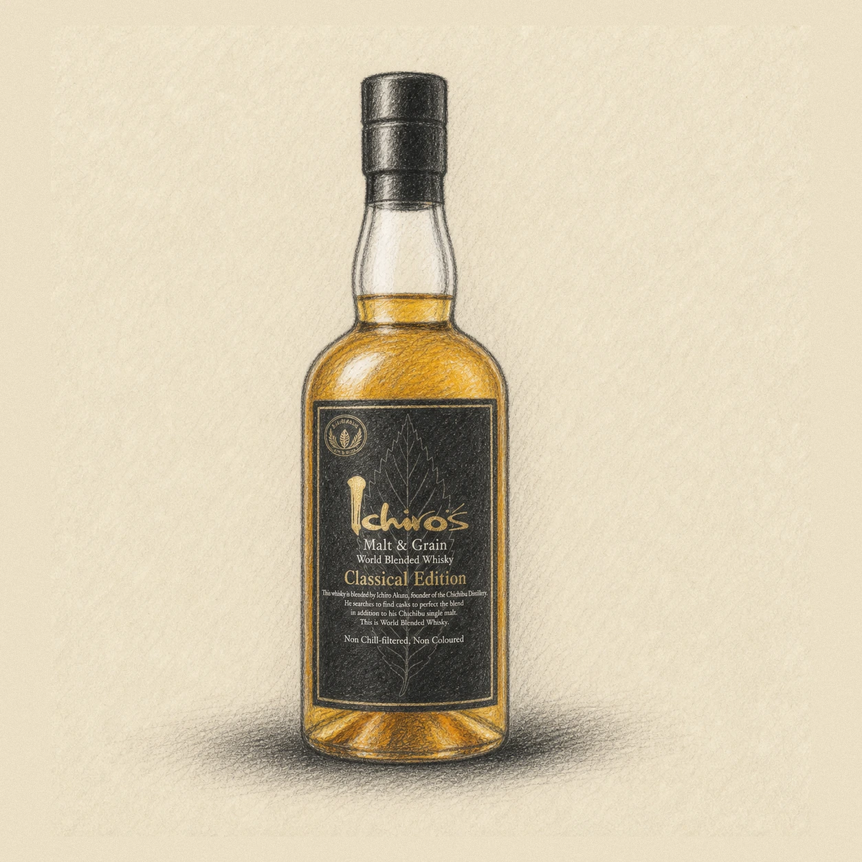 ICHIRO'S Malt & Grain Chichibu blended whisky Classical Edition