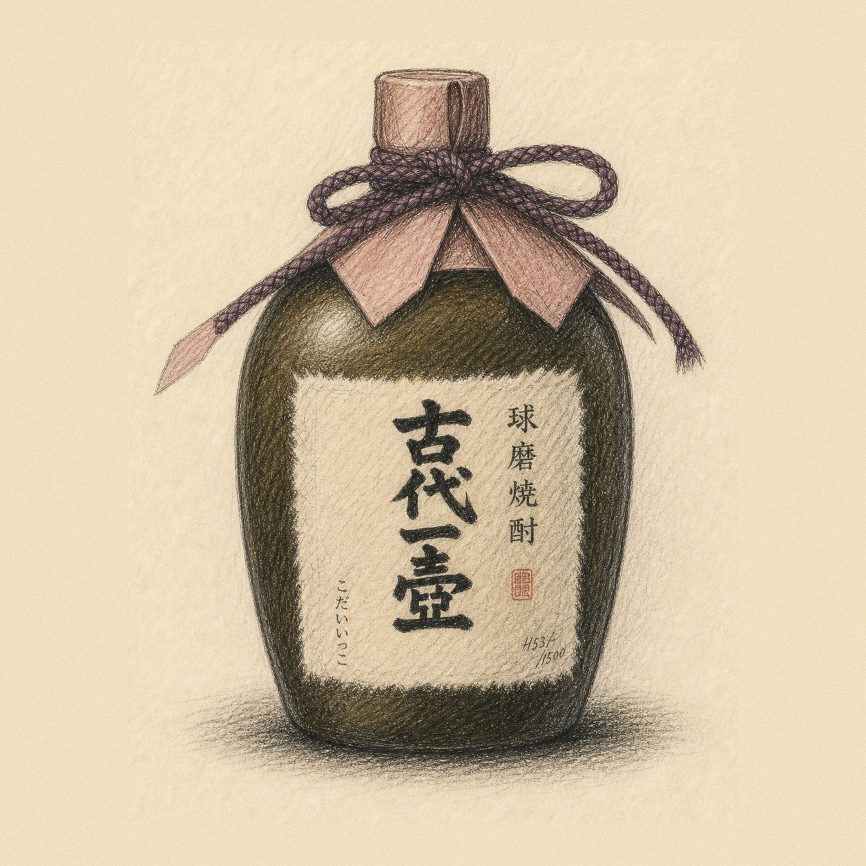 KODAI-IKKO blend of 28, 12 and 11 years old