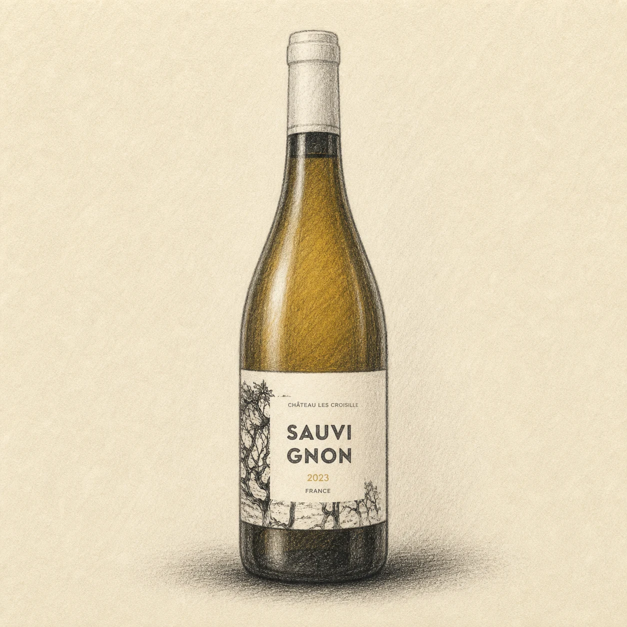 CHATEAU LES CROISILLE Sauvignon Bio 2023