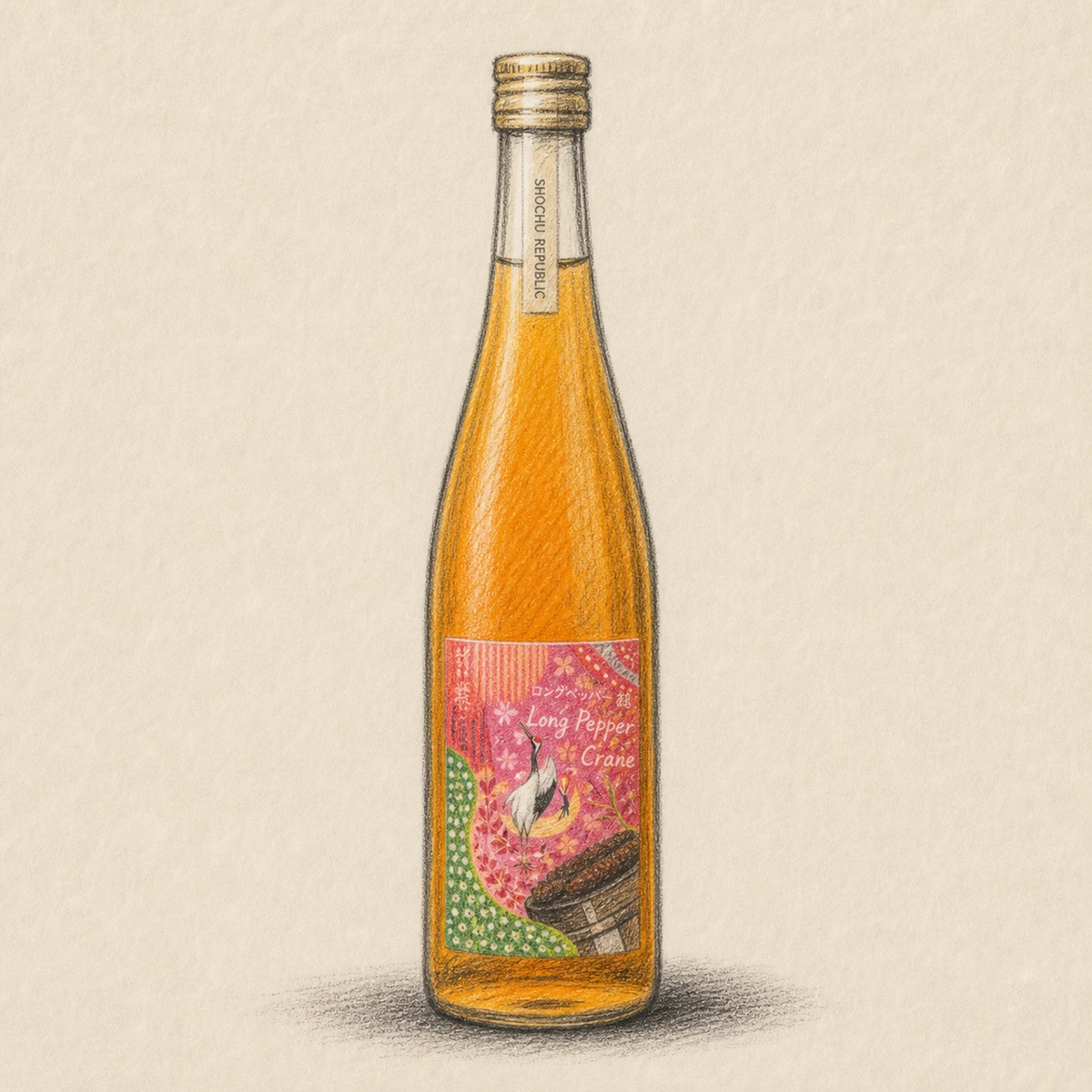 SHOCHU REPUBLIC Long Pepper Crane