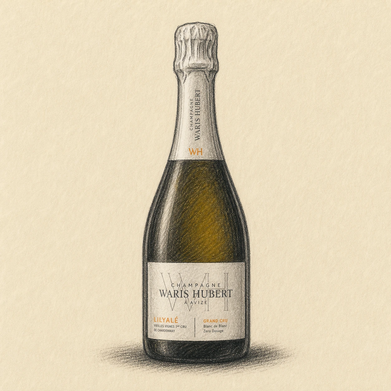 WARIS HUBERT Lilyale Grand Cru Blanc de Blanc Zero Dosage N.V