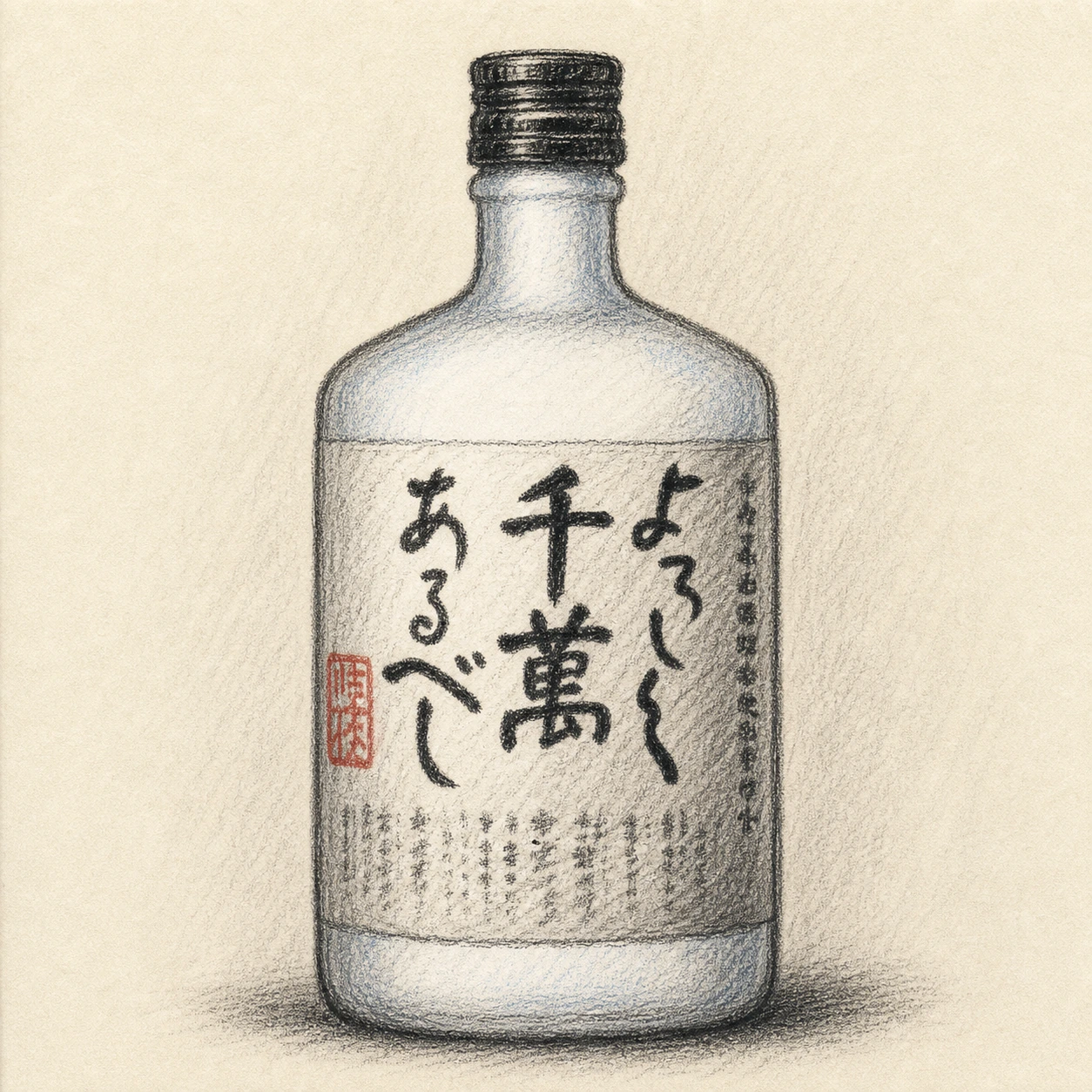 HAKKAISAN Rice Shochu Yoroshiku Senman Arubeshi
