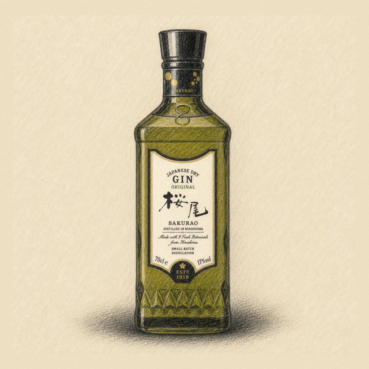 SAKURAO Japanese Craft Dry Gin