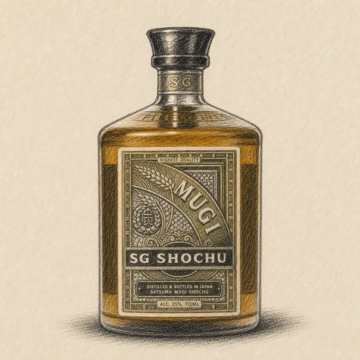 SG SHOCHU Mugi