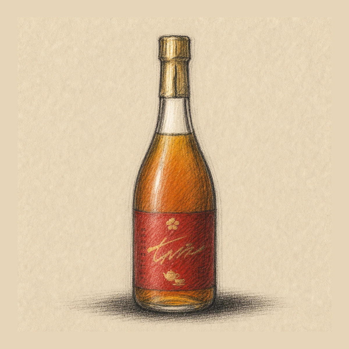CHIEBIJIN Koucha Umeshu / Black Tea Umeshu
