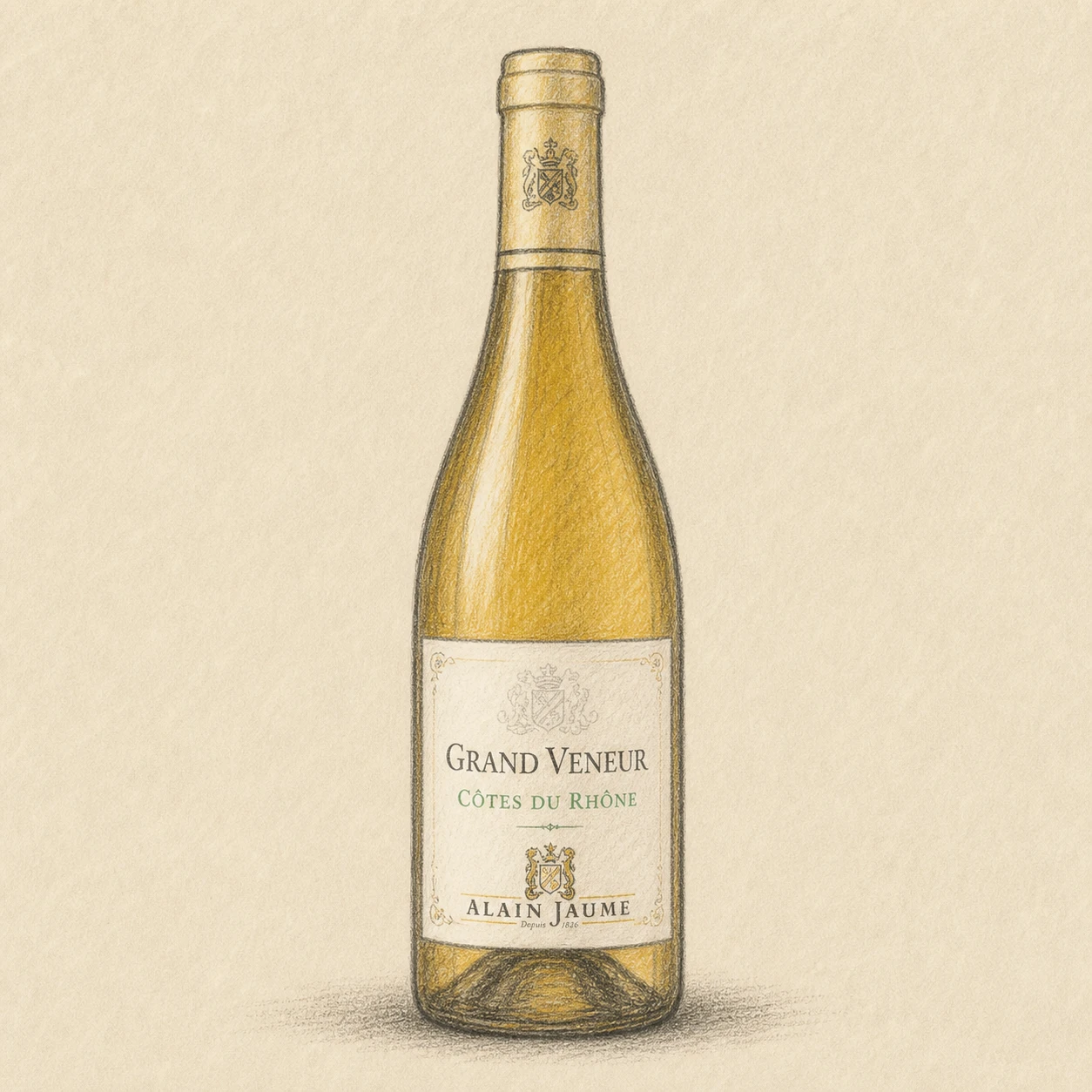 DOMAINE GRAND VENEUR Cotes du Rhone Blanc 2022