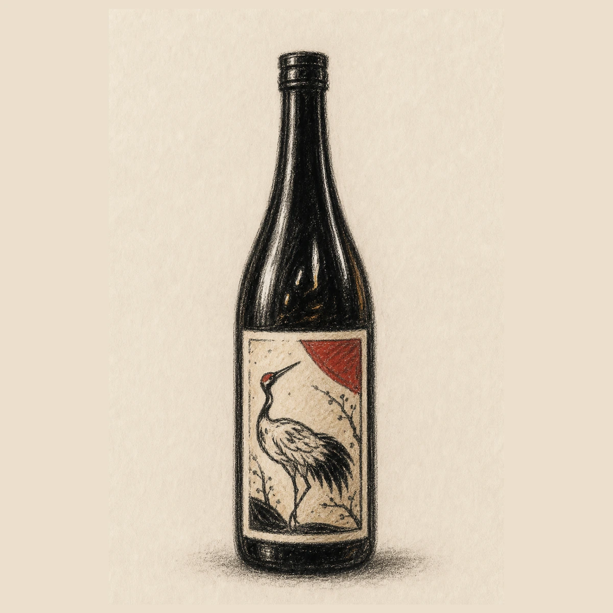 HANAFUDA no WHISKY UMESHU Matsu ni Tsuru