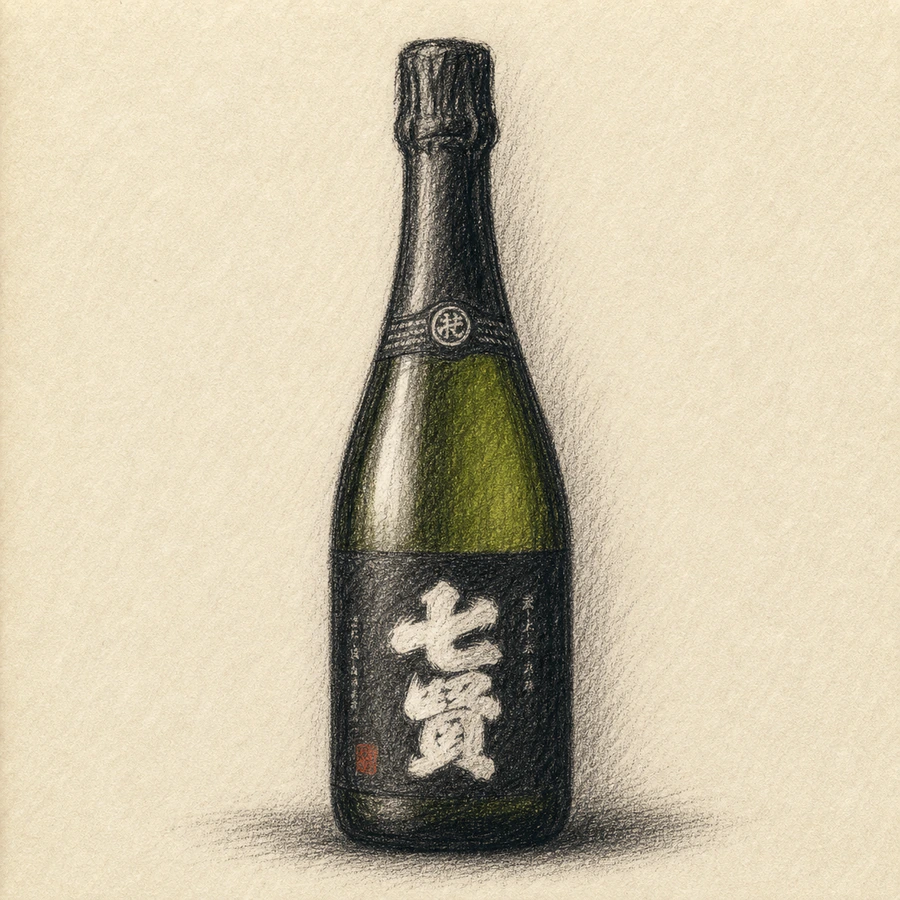 SHICHIKEN Yama no kasumi Sparkling-sake