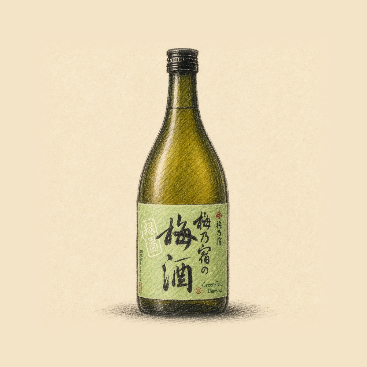 UMENOYADO Green-Tea Umeshu