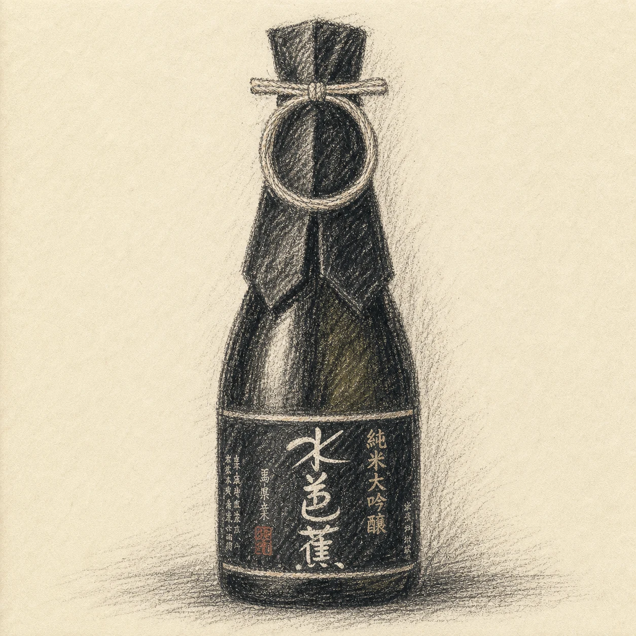 MIZUBASHO Junmai-Daiginjo Black Label