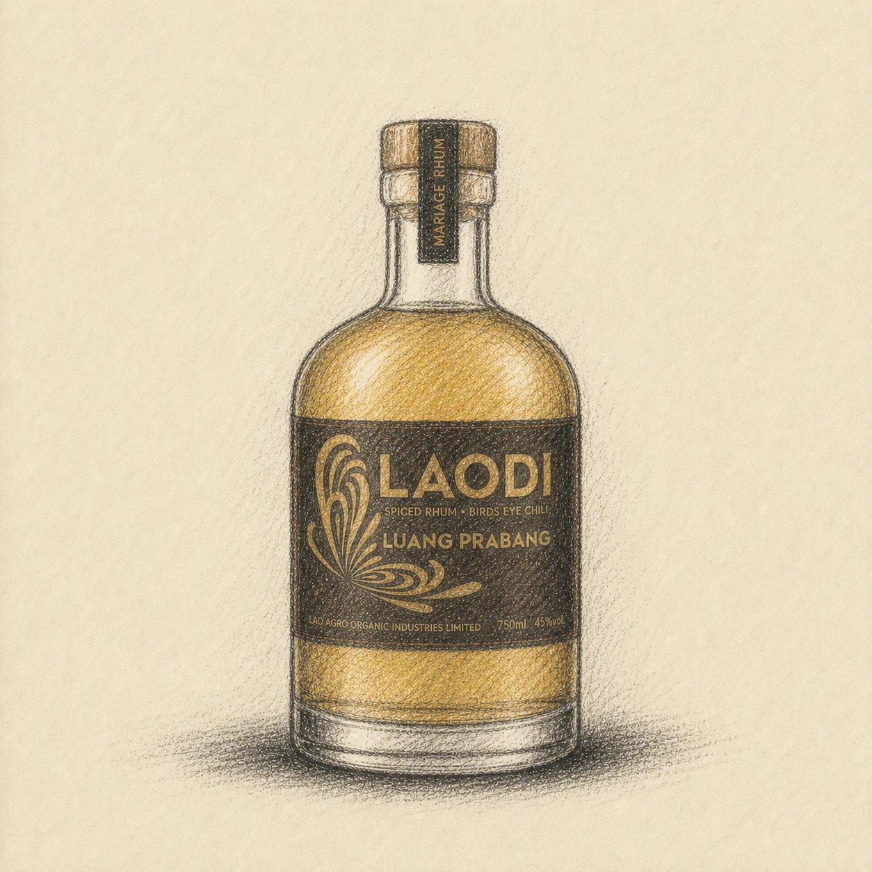 LAODI LUANGPRABANG Spiced Rhum