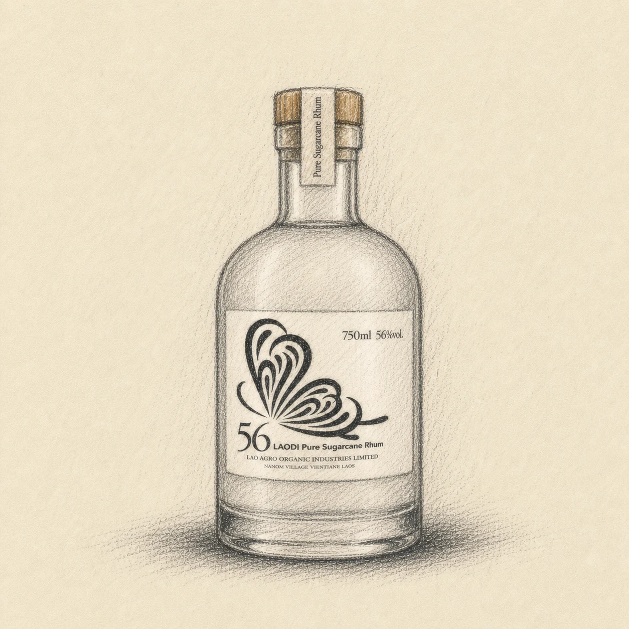 LAODI 56k White Rhum