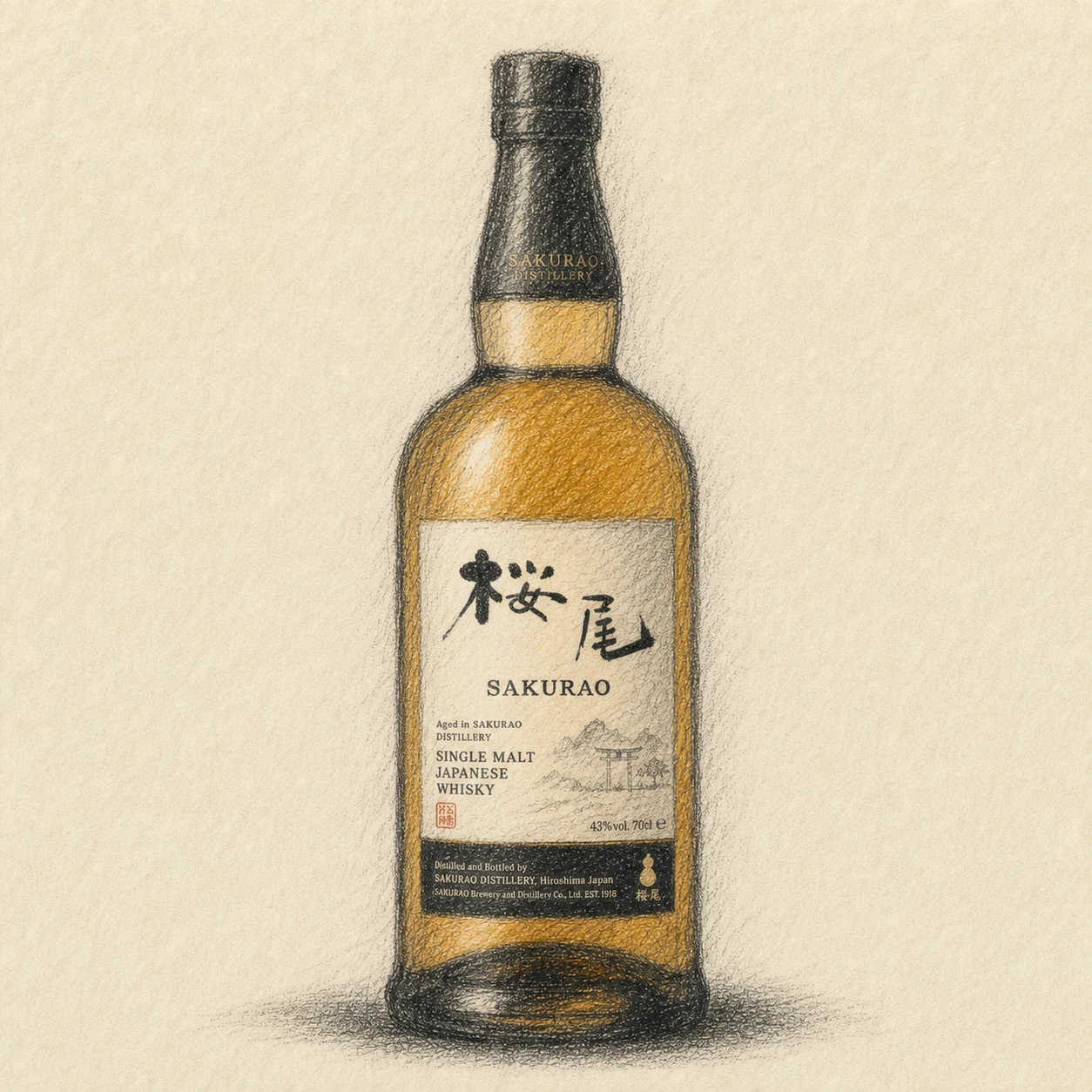 SAKURAO Single Malt Whisky
