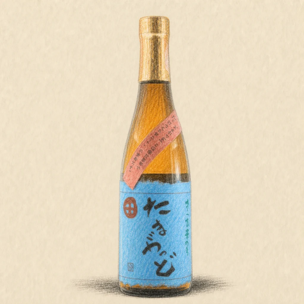TAMAGADDO Mugi shochu bottle