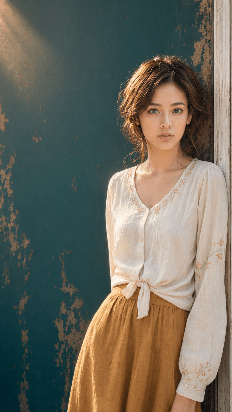 Yuki presenting a short educational video lesson