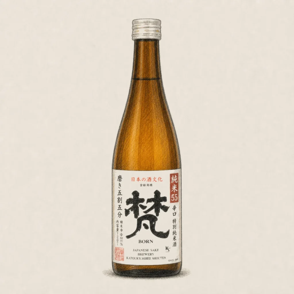 BORN Junmai 55 Karakuchi