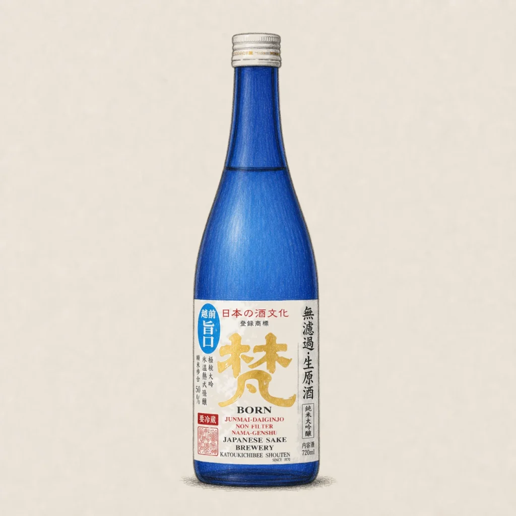 BORN Junmai-Daiginjo Non-filter Nama-Genshu