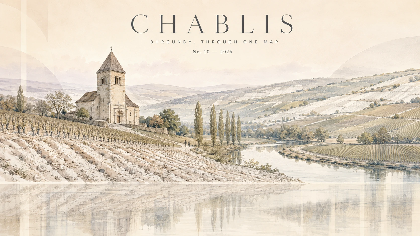 Watercolour hero image for the Chablis story