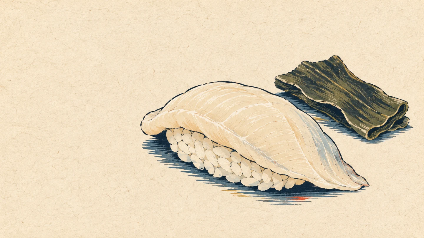 Reading a Piece of Sushi