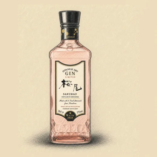 SAKURAO Japanese Craft Dry Gin Limited