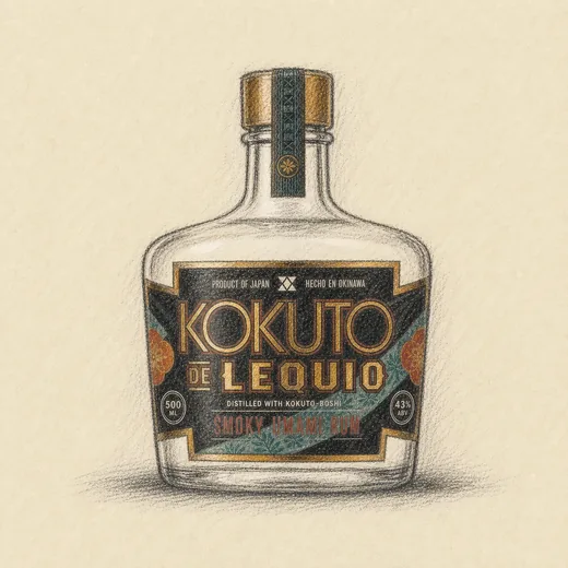 KOKUTO DE LEQUIO Smoky Umami Rum