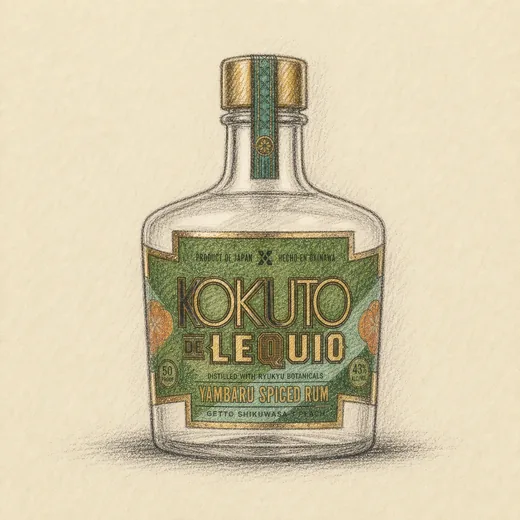 KOKUTO DE LEQUIO Yambaru Spiced Rum