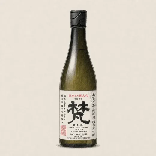 BORN Gohyakumangoku muroka Junmai-Daiginjo