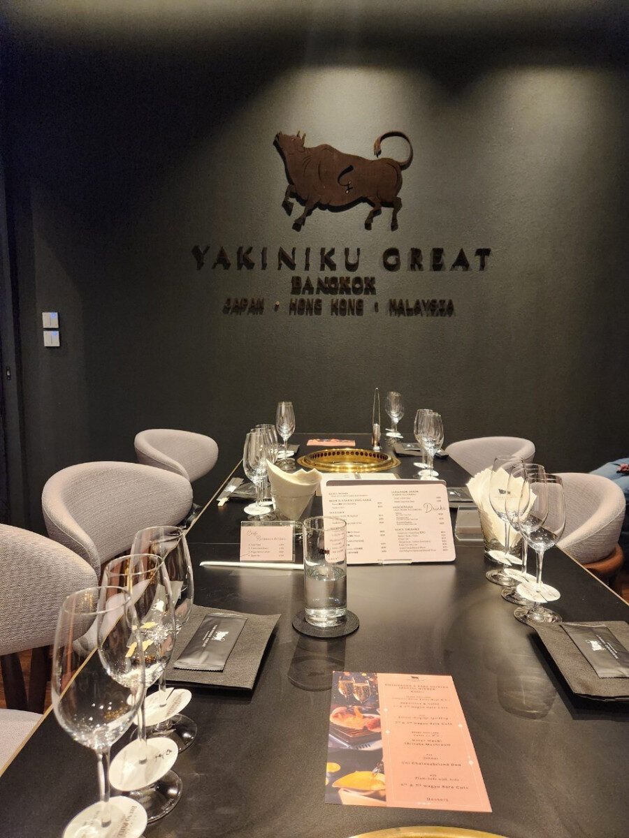 Launch of Bruno Paillard, Pairing dinner with Yakiniku Great