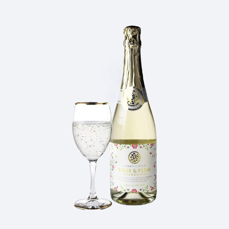バラ梅酒スパークリング